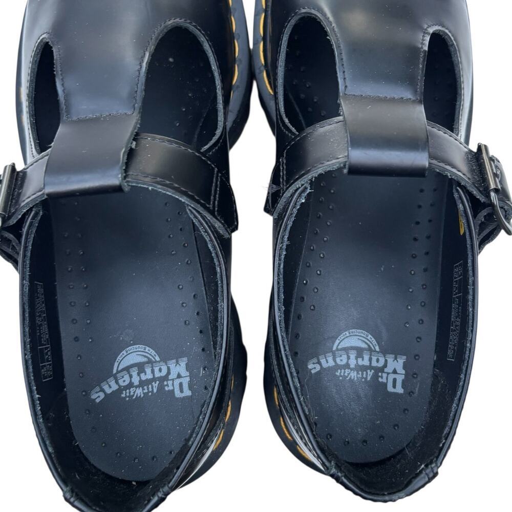 Dr Martens Bethan Smooth Leather Platform Mary Jane Shoe Women Size 11 - Picture 6 of 10